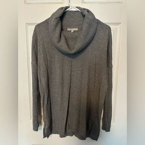 Banana Republic Factory Gray Cowl Neck Sweater